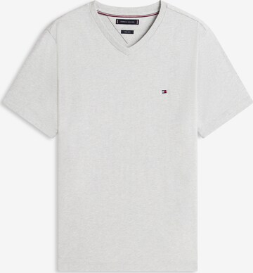 pilka TOMMY HILFIGER Marškinėliai 'ESSENTIAL': priekis