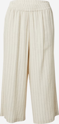 Pantaloni 'PCPia' di PIECES in beige: frontale