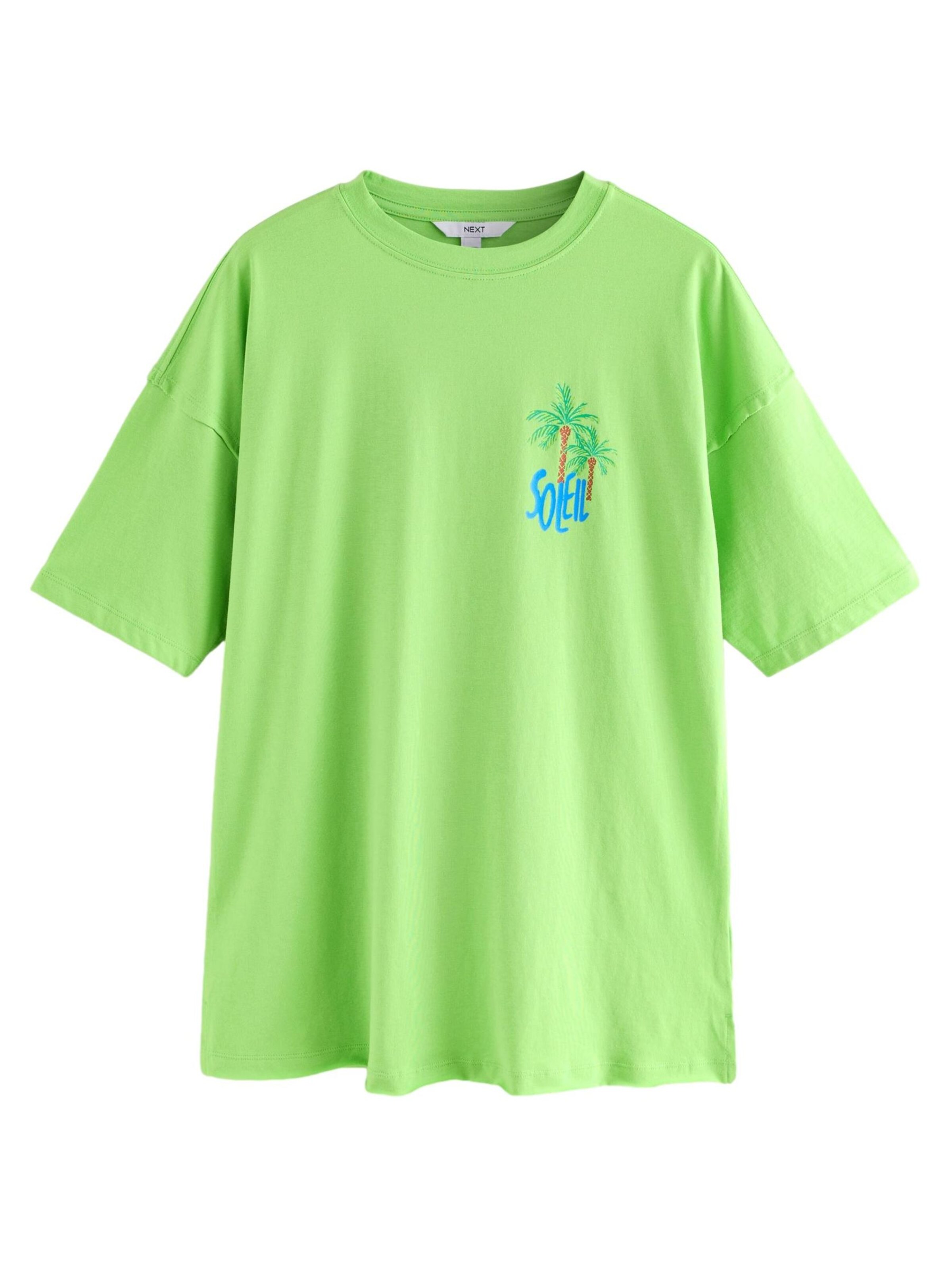 Next Koszulka w kolorze zielony: przód