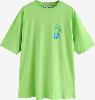 Marškinėliai iš Next, spalva – vandens spalva / neoninė žalia / oranžinė / balta, Prekių apžvalga