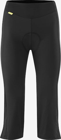 GONSO Regular Hose 'Flared' in Schwarz: Vorderseite