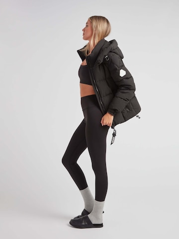 Giacca invernale 'EZ Boxed Puffer Racer' di JACK1T in nero