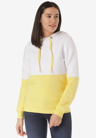 Lakeville Mountain Sweatshirt 'Tiji' in Wit: voorkant