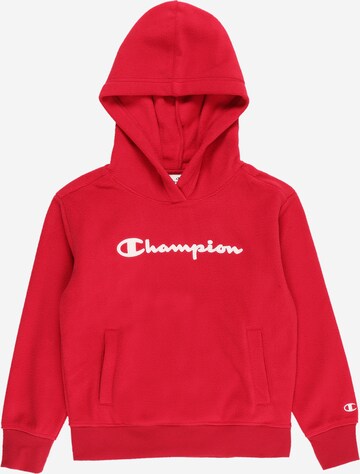 Champion Authentic Athletic Apparel - Sudadera en rojo: frente