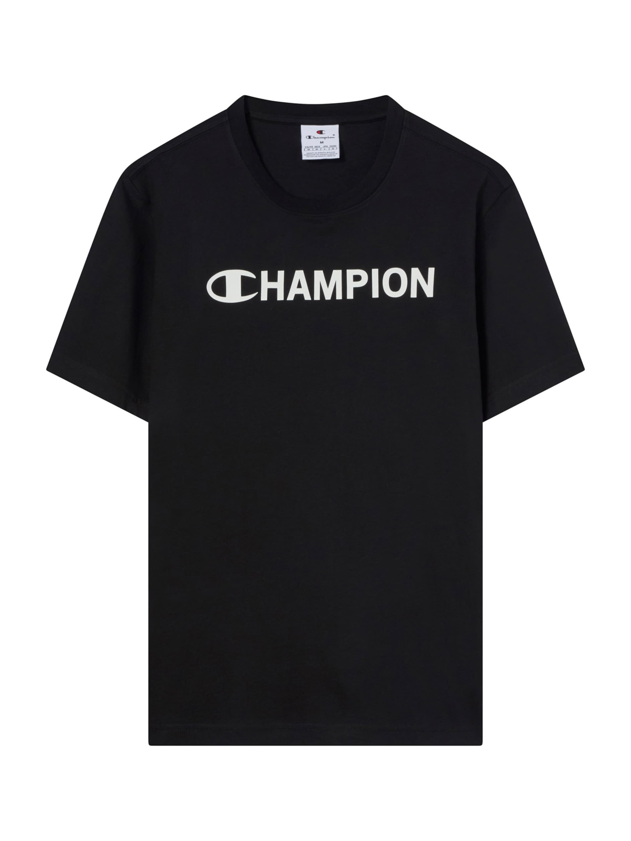 Champion Authentic Athletic Apparel Tričko – černá: přední strana