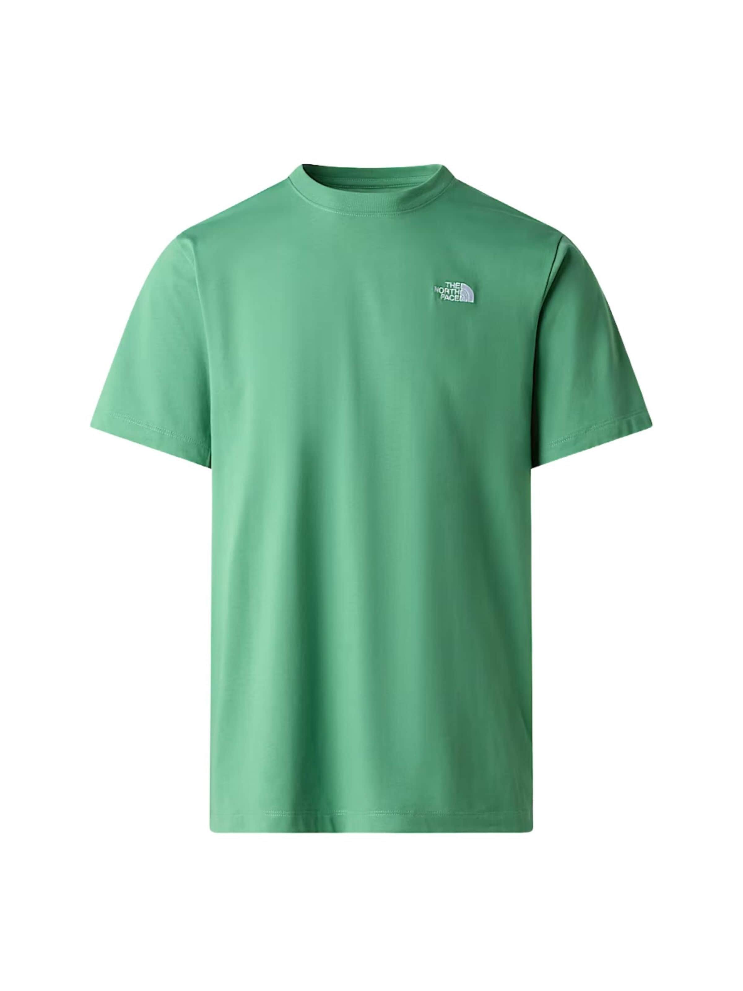THE NORTH FACE Shirt 'EVOLUTION SIMPLE DOME' in Green: front