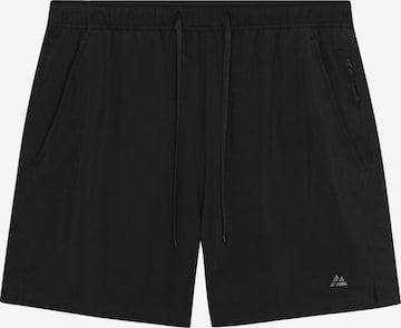 DANISH ENDURANCE Loose fit Sports trousers 'Momentum ' in Black: front