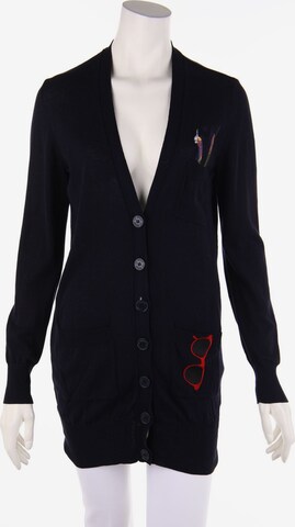 Love Moschino Sweater & Cardigan in M in Blue: front