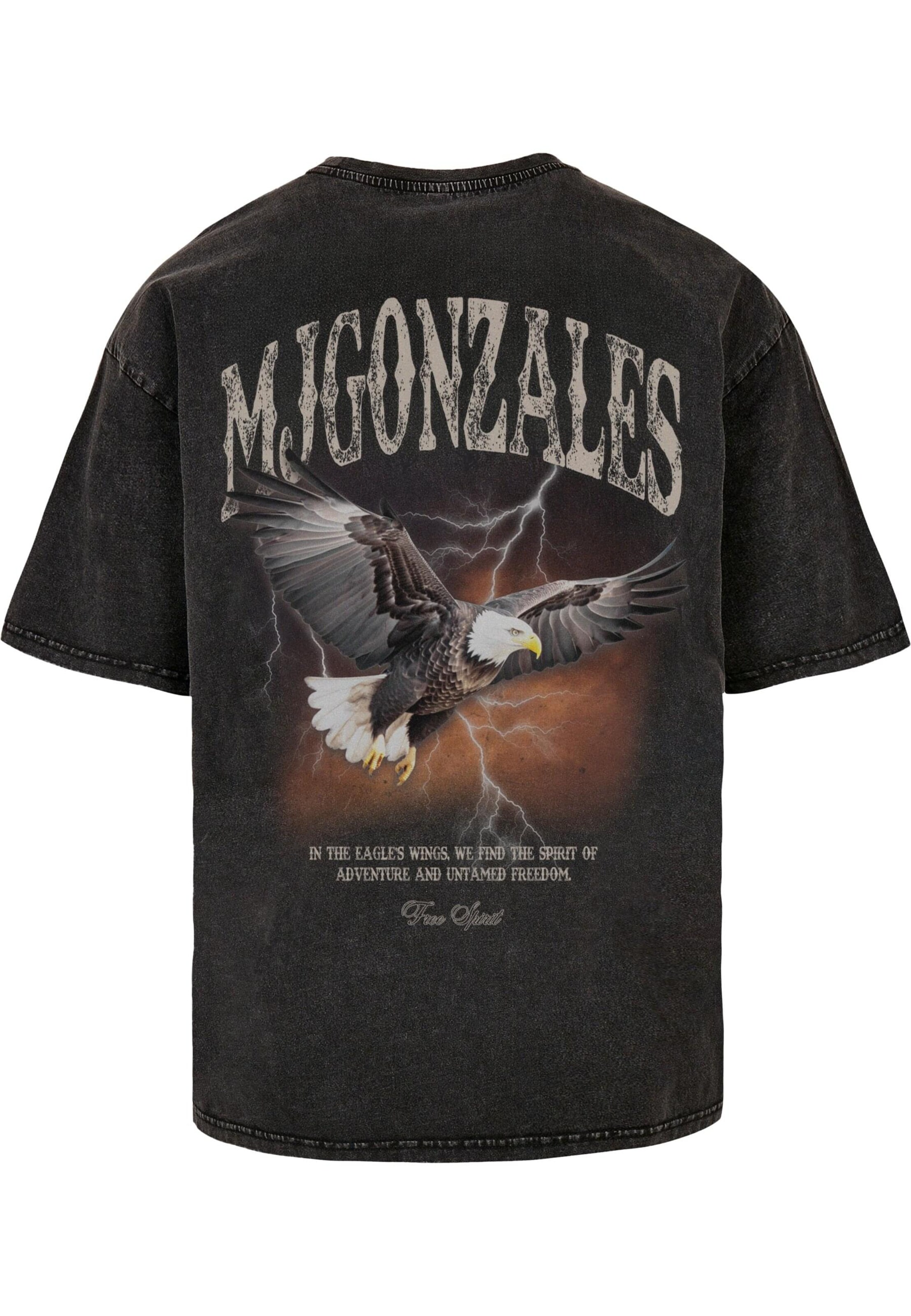 Maglietta 'Wild Wings' di MJ Gonzales in nero