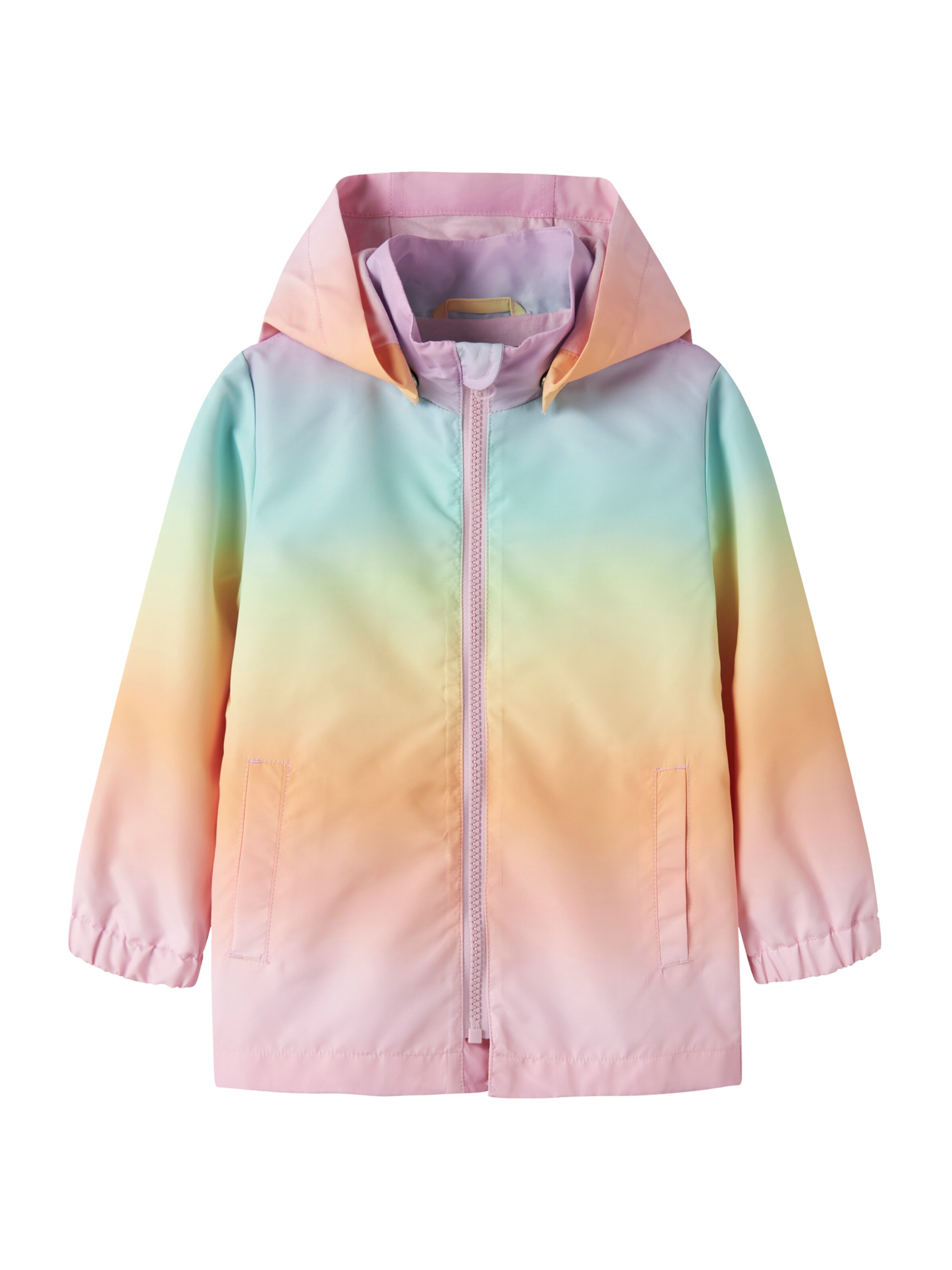 NAME IT Kurtka przejściowa 'NMFMAXI' w kolorze fioletowy: przód