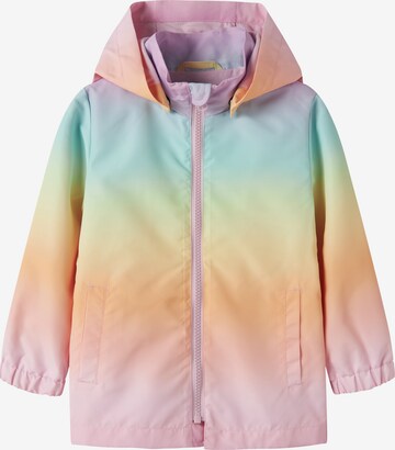 NAME IT Kurtka przejściowa 'NMFMAXI' w kolorze fioletowy: przód