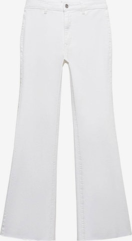 MANGO TEEN Jeans 'Slimflar' in Weiß: predná strana