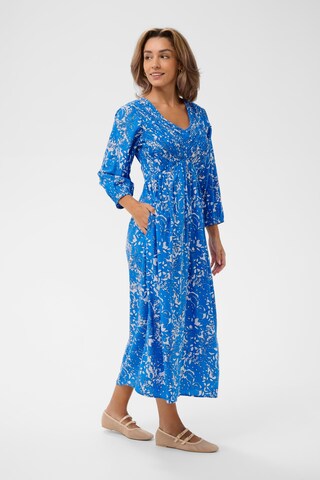 Robe 'CRTiah' Cream en bleu