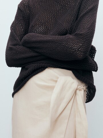 MANGO Skirt in Beige