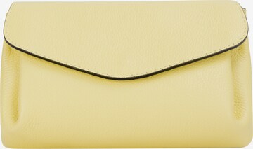 Usha Clutch in Geel: voorkant