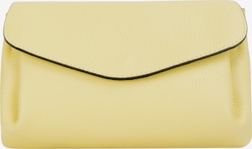 Usha Clutch in Yellow: front