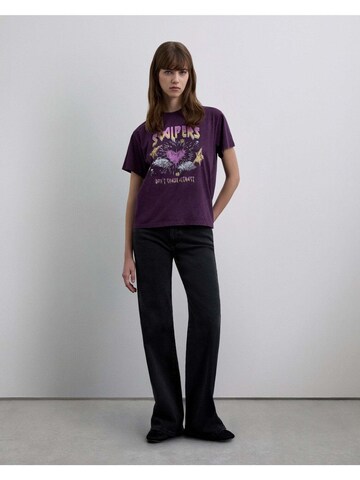 Scalpers Póló - lila: elől