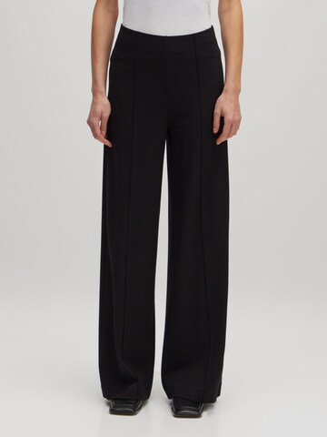 Wide leg Pantaloni 'Leva' di EDITED in nero: frontale