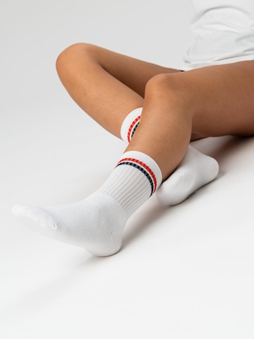 Chaussettes Copenhagen Bamboo en blanc