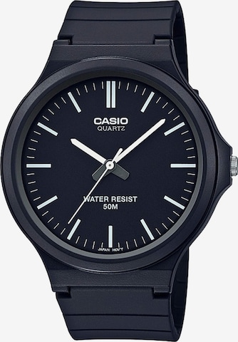 CASIO Analog Watch in Black: front