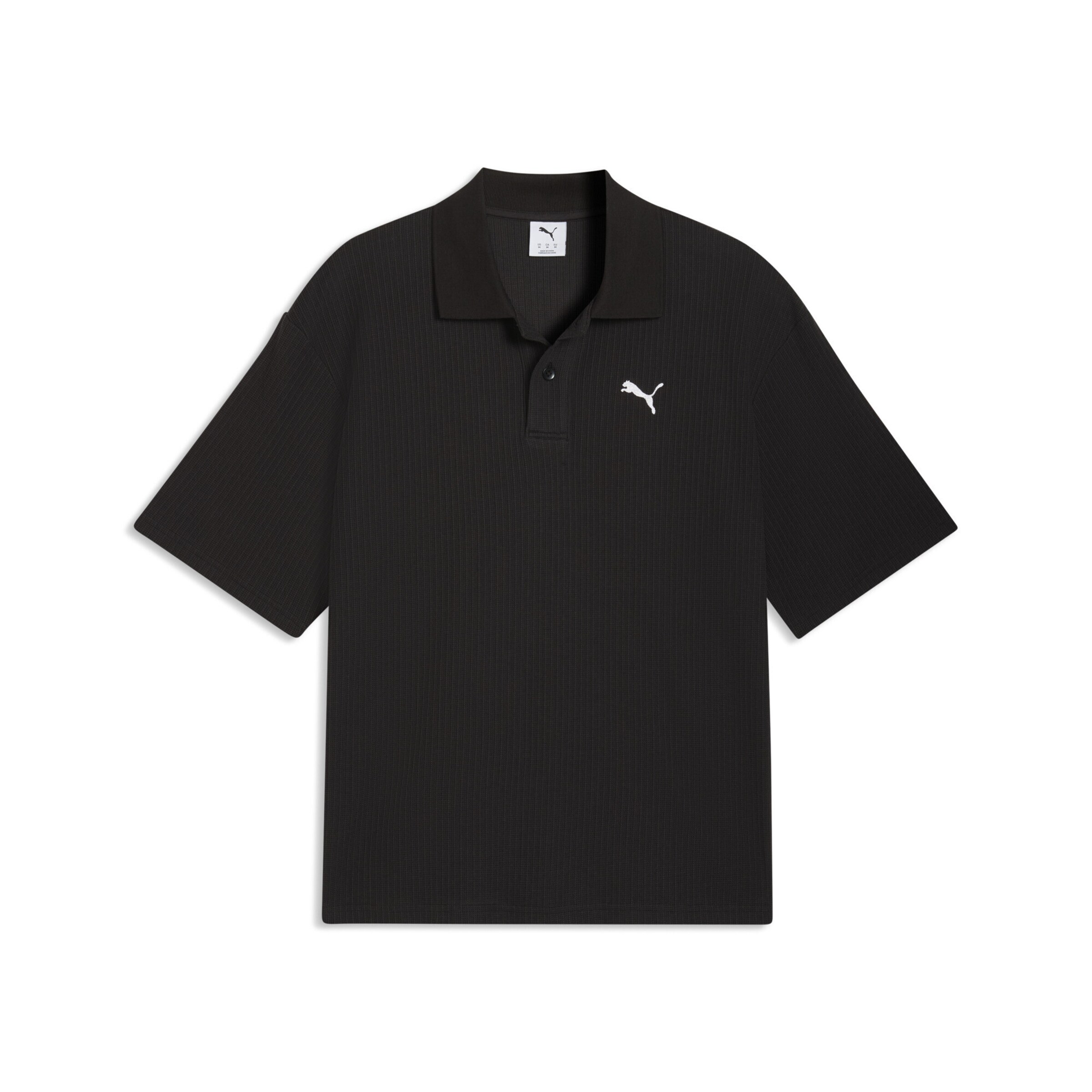 PUMA Shirt in Zwart: voorkant