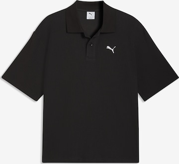 PUMA Shirt in Zwart: voorkant