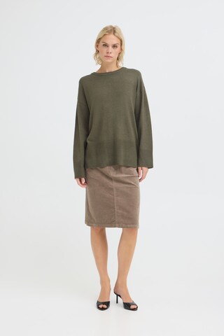 Pulz Skirt 'PZSally' in Brown