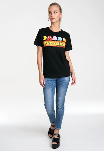 LOGOSHIRT Shirt 'Pac-Man' in Gemengde kleuren