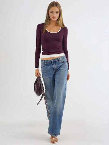 Busem Blouse in Lila