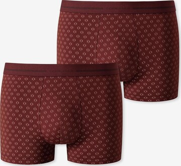 SCHIESSER Boxer shorts ' Pure Micro ' in Bronze: front