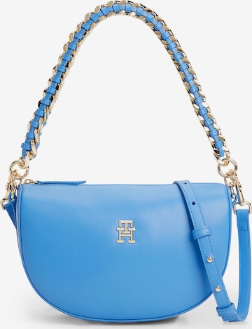 TOMMY HILFIGER Schoudertas in Blauw: voorkant