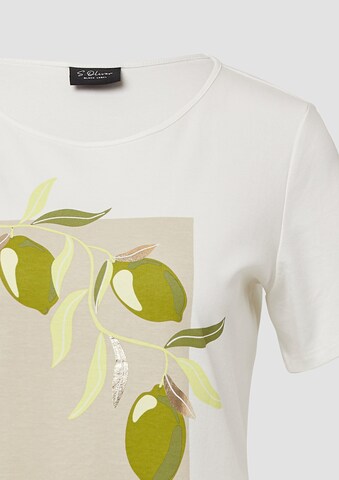 s.Oliver BLACK LABEL Shirt in Wit