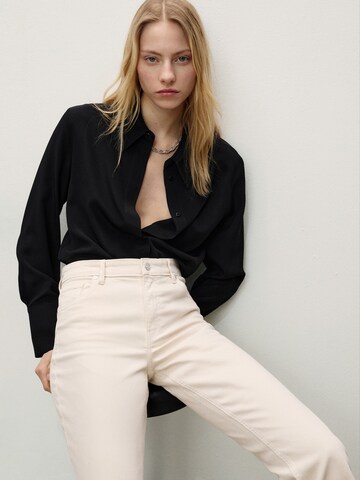 MANGO Slimfit Jeans 'SIENNA' i beige