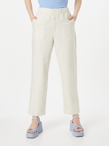 Loosefit Pantalon GAP en beige : devant