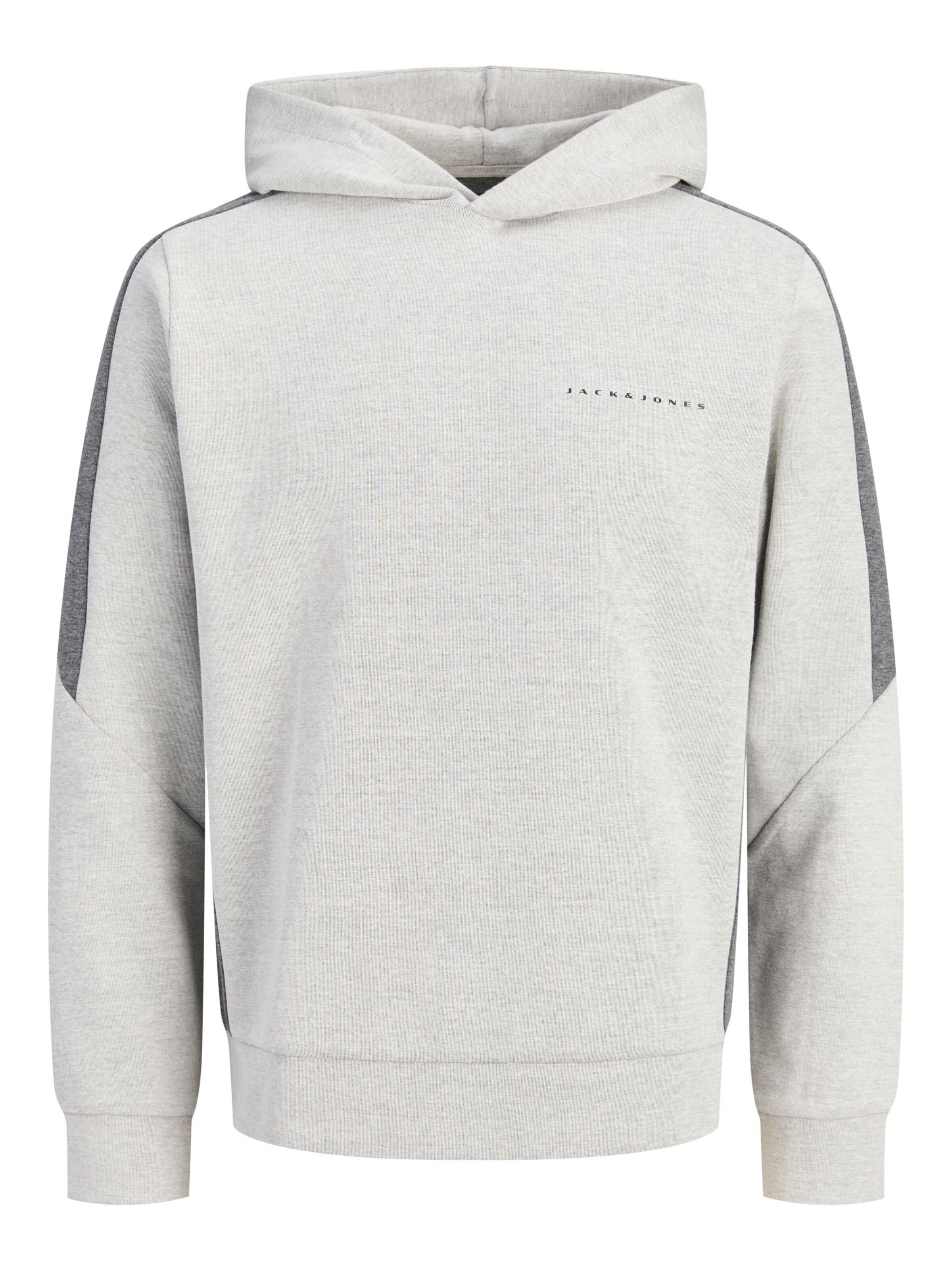 JACK & JONES - Sudadera en gris: frente