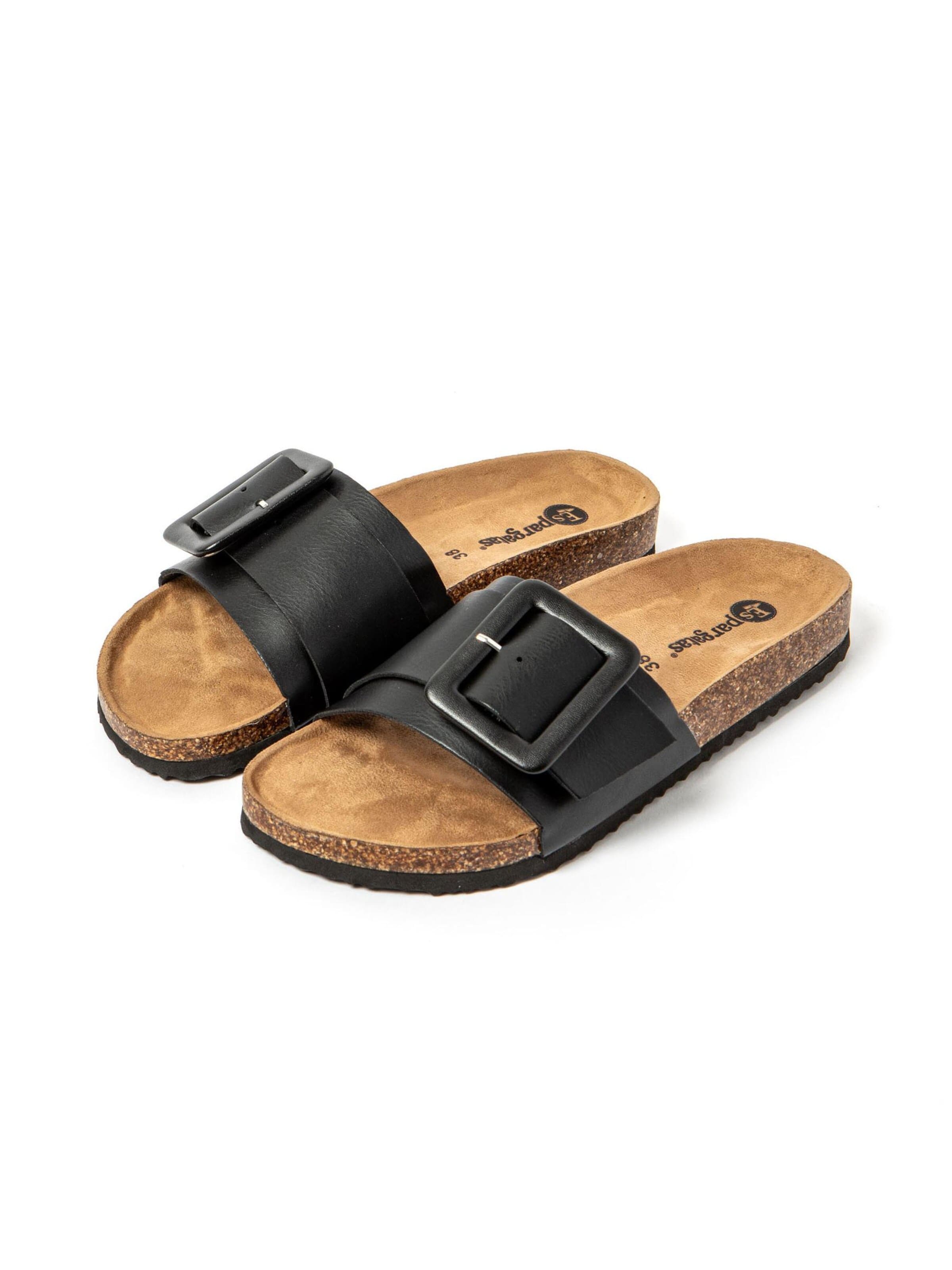 Espargatas - Zapatos para playa y agua 'Greta' en negro