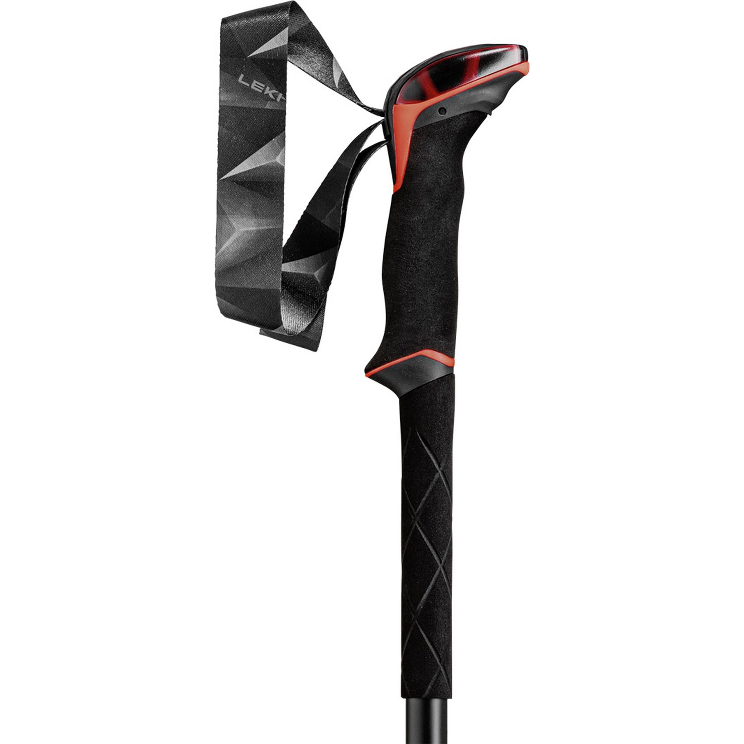 LEKI Stick 'Makalu' in Black