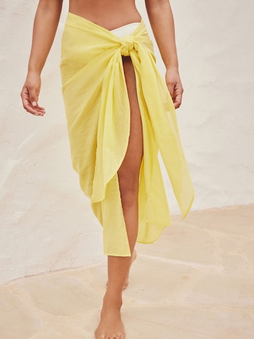Next - Toalha de praia em amarelo: frente