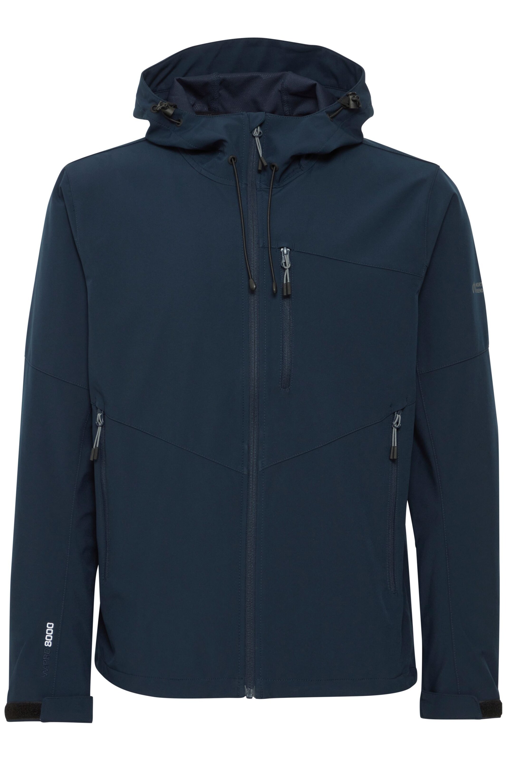 North Bend Outdoor jacket in Blue: front