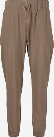 Athlecia Sports trousers 'Austberg' in Brown: front
