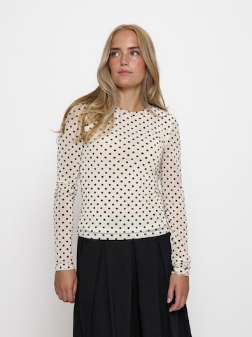 Haut 'Rolo' Peppercorn en beige : devant
