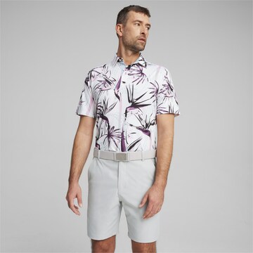 PUMA Performance Shirt 'MATTR Birds of Paradise' in White: front