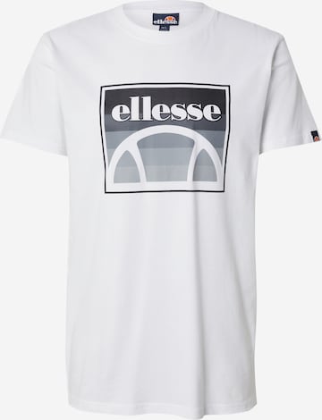 ELLESSE Tričko 'Shader' - Biela: predná strana