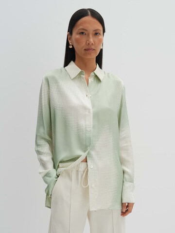 Someday Blouse 'Zisakia' in Groen: voorkant