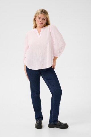 KAFFE CURVE - Blusa 'KCSilla' em rosa