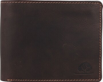 GREENBURRY Wallet 'Tornado' in Brown: front