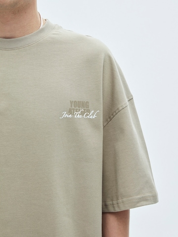 VAMOS CLO Shirt 'Oxnard' in Beige