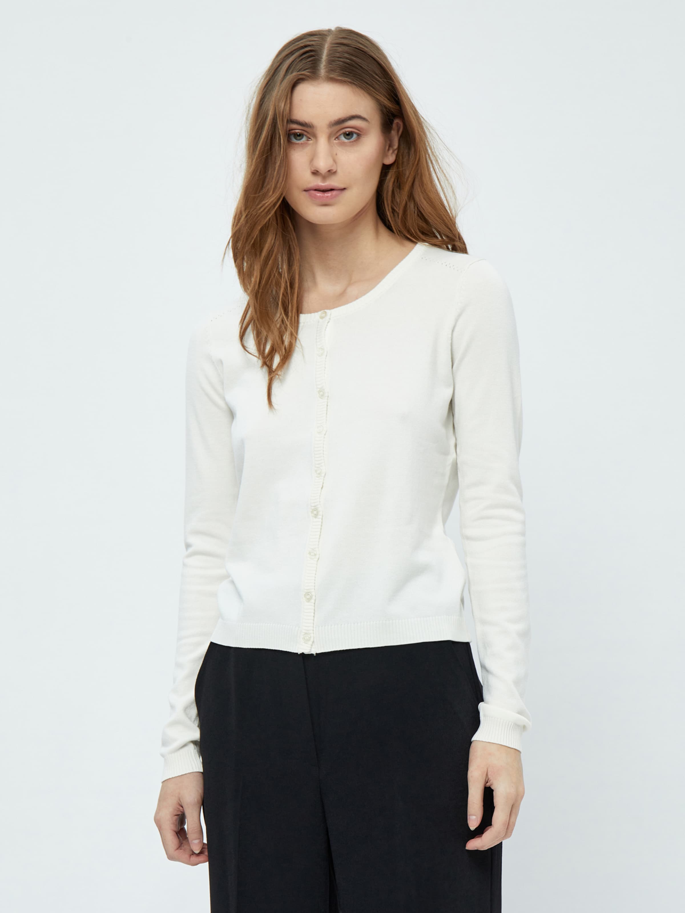 minus Knit Cardigan 'New Laura' in White