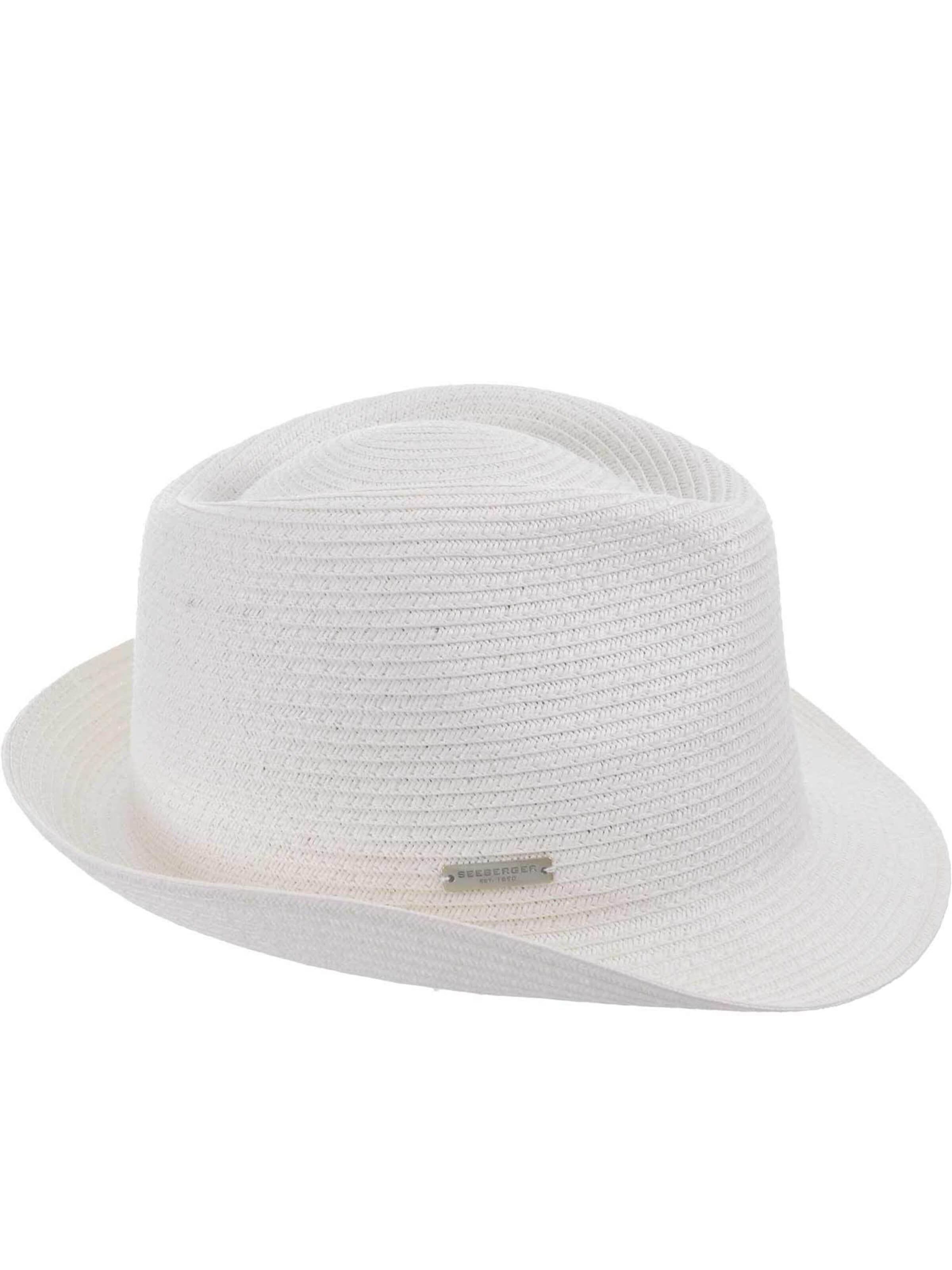 Seeberger Hat 'Hut' in White: front
