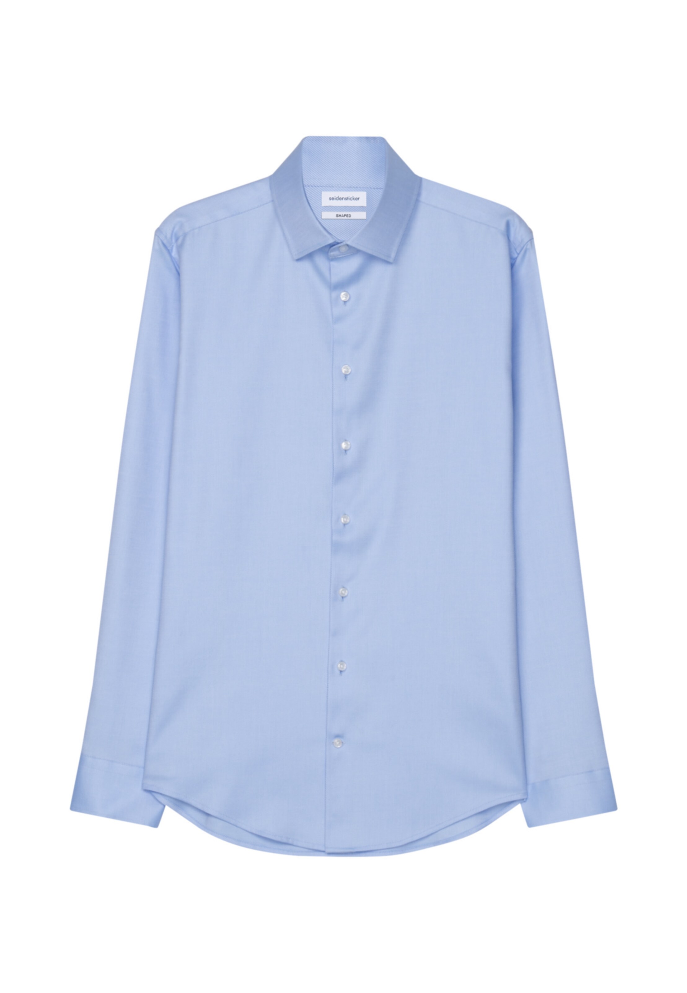 Chemise 'Shaped' SEIDENSTICKER en bleu : devant